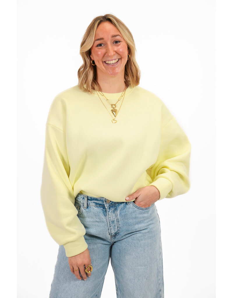 21Jewelz Sweater le marais - lichtgeel