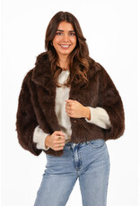 21Jewelz Fluffy cape - bruin