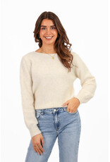 21Jewelz Ecru gemêleerde trui met detail