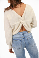 21Jewelz Ecru gemêleerde trui met detail