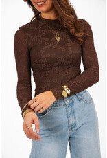 21Jewelz Body met patroontje - bruin