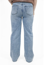 21Jewelz Mid waist wide leg jeans - blauw