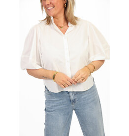 21Jewelz Blouse met ballonmouw - wit