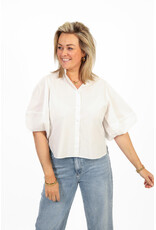 21Jewelz Blouse met ballonmouw - wit