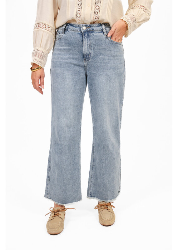 21Jewelz Cropped jeans - lichtblauw