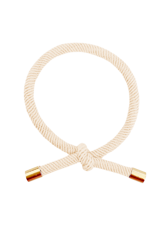 21Jewelz Haar elastiekje ecru