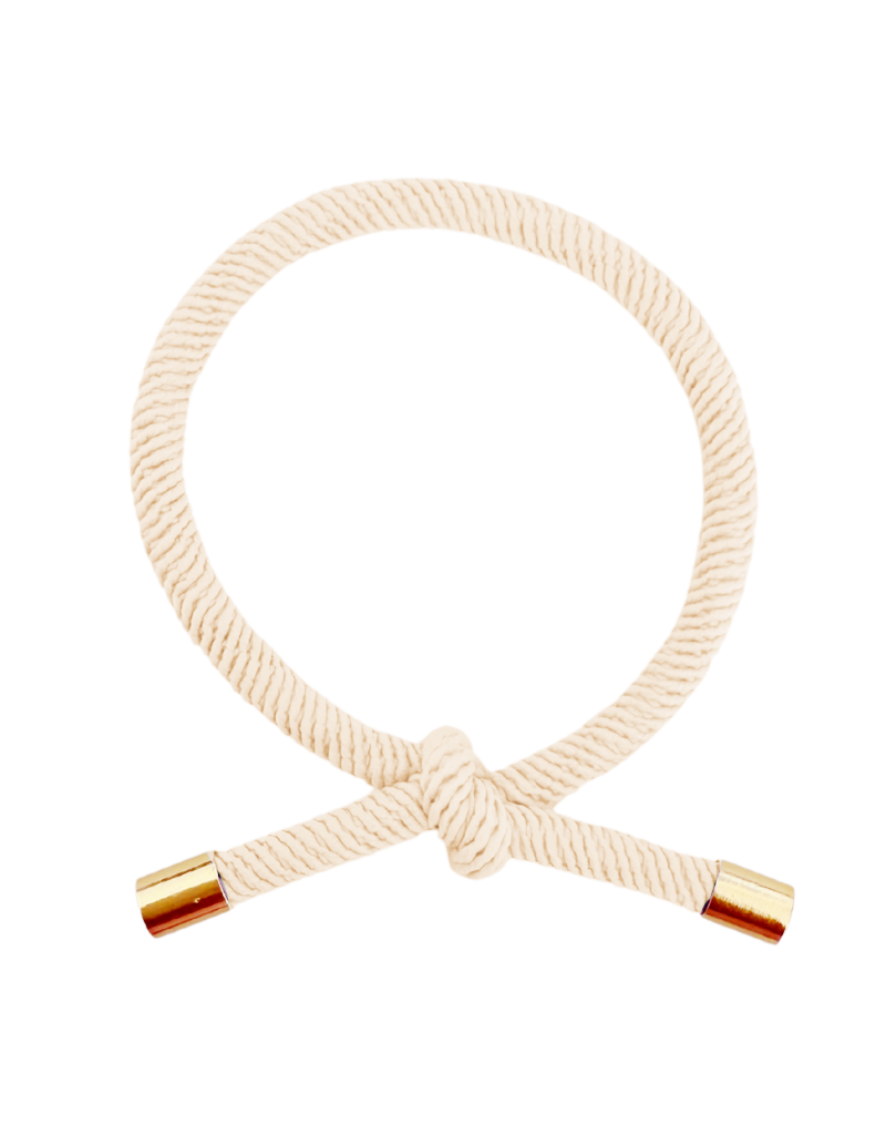 21Jewelz Haar elastiekje ecru