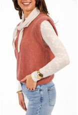 21Jewelz Gebreide mouwloze top - oudroze