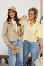 21Jewelz Blouse met ballonmouw - lichtgeel