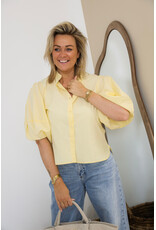 21Jewelz Blouse met ballonmouw - lichtgeel