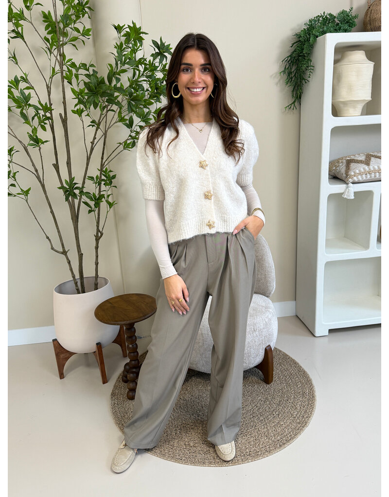 21Jewelz Vestje met gouden zeester knopen