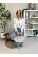 21Jewelz Kanten blouse - ecru