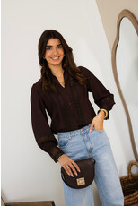 21Jewelz Kanten blouse - bruin