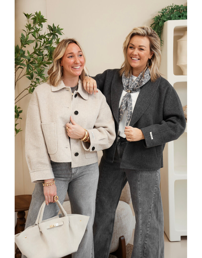 21Jewelz Jasje met zakken - beige