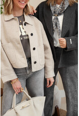 21Jewelz Jasje met zakken - beige