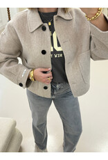 21Jewelz Jasje met zakken - beige