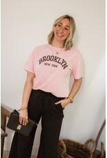 21Jewelz Oversized t-shirt Brooklyn - lichtroze