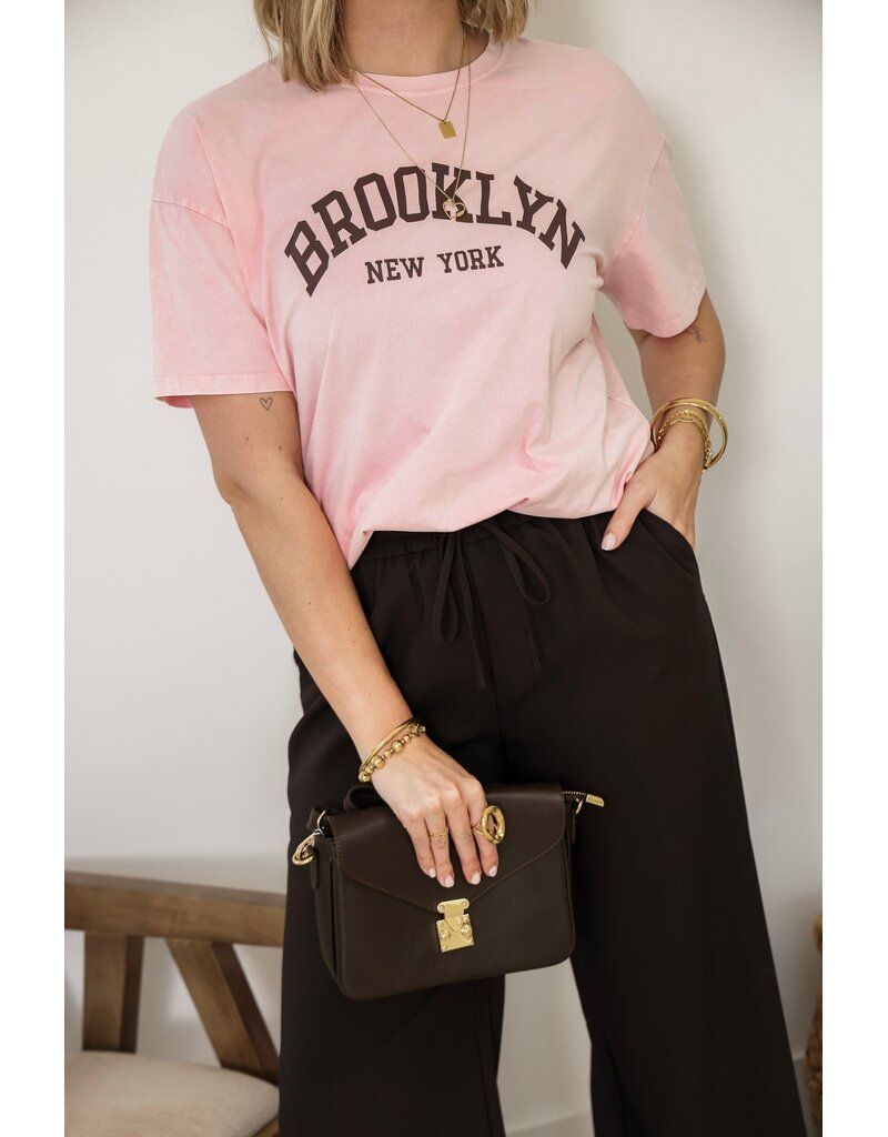 21Jewelz Oversized t-shirt Brooklyn - lichtroze