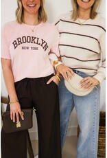 21Jewelz Oversized t-shirt Brooklyn - lichtroze