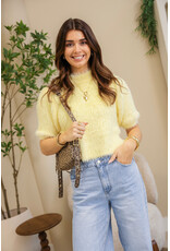 21Jewelz Fluffy shirt - lichtgeel