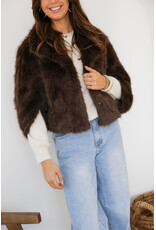 21Jewelz Fluffy cape - bruin
