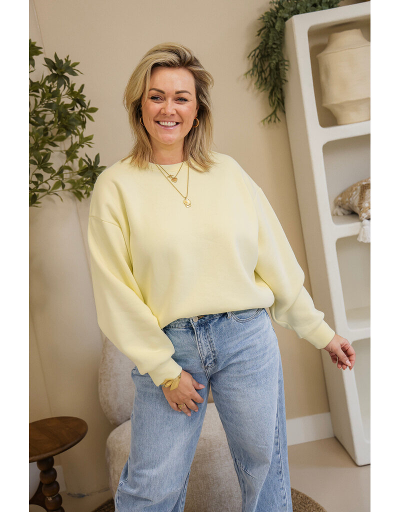 21Jewelz Sweater le marais - lichtgeel