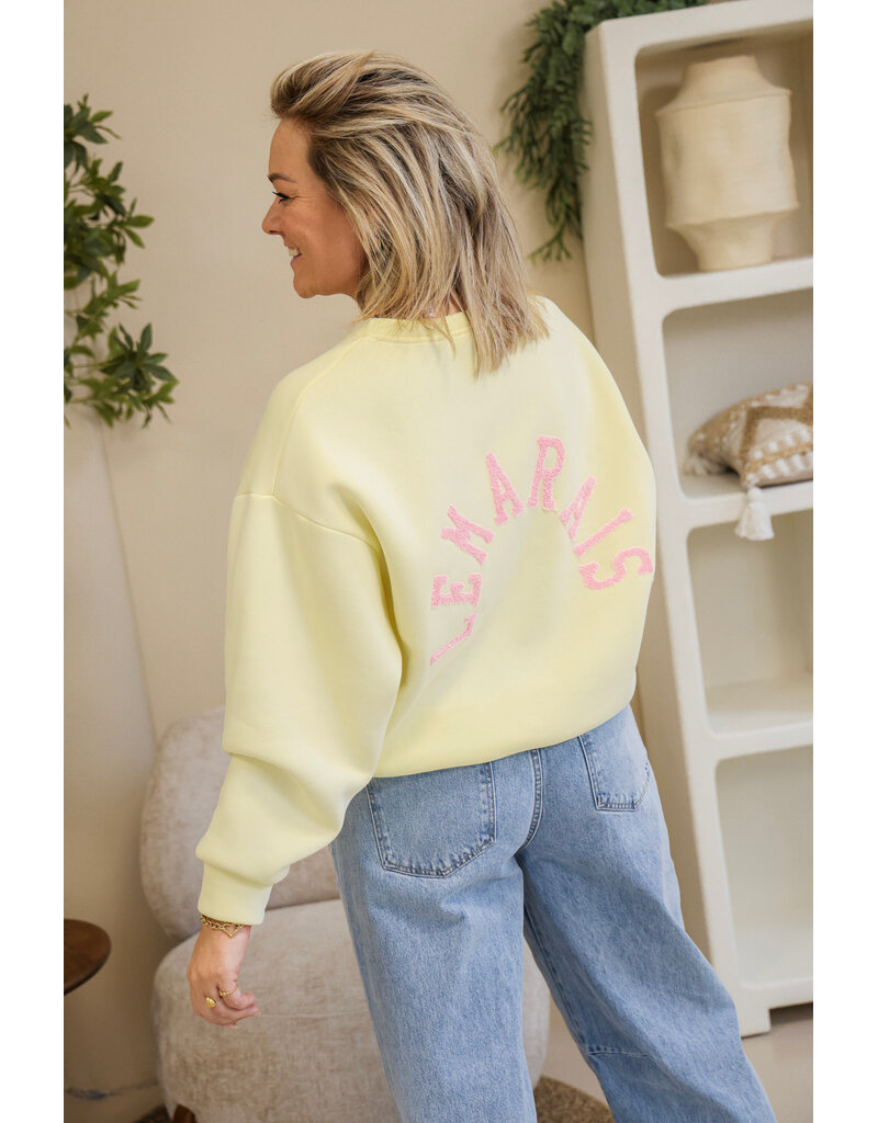21Jewelz Sweater le marais - lichtgeel