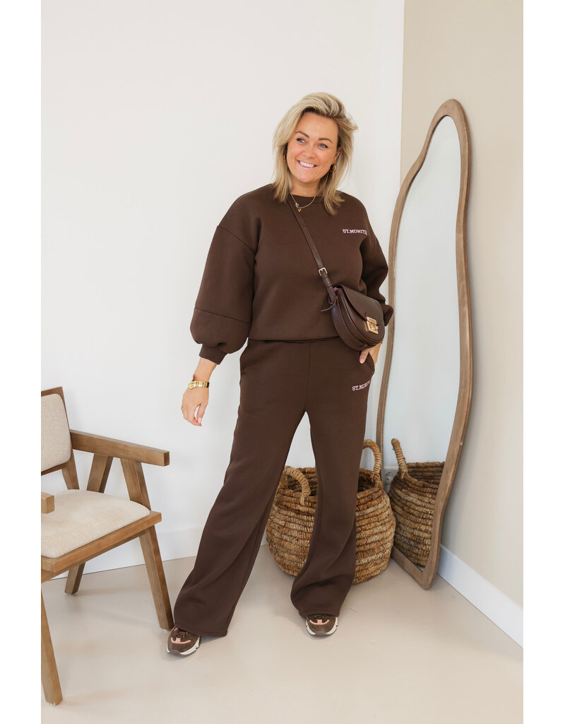 21Jewelz St. Moritz jogger - bruin
