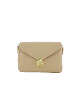 21Jewelz Effen tas met gouden sluiting - beige