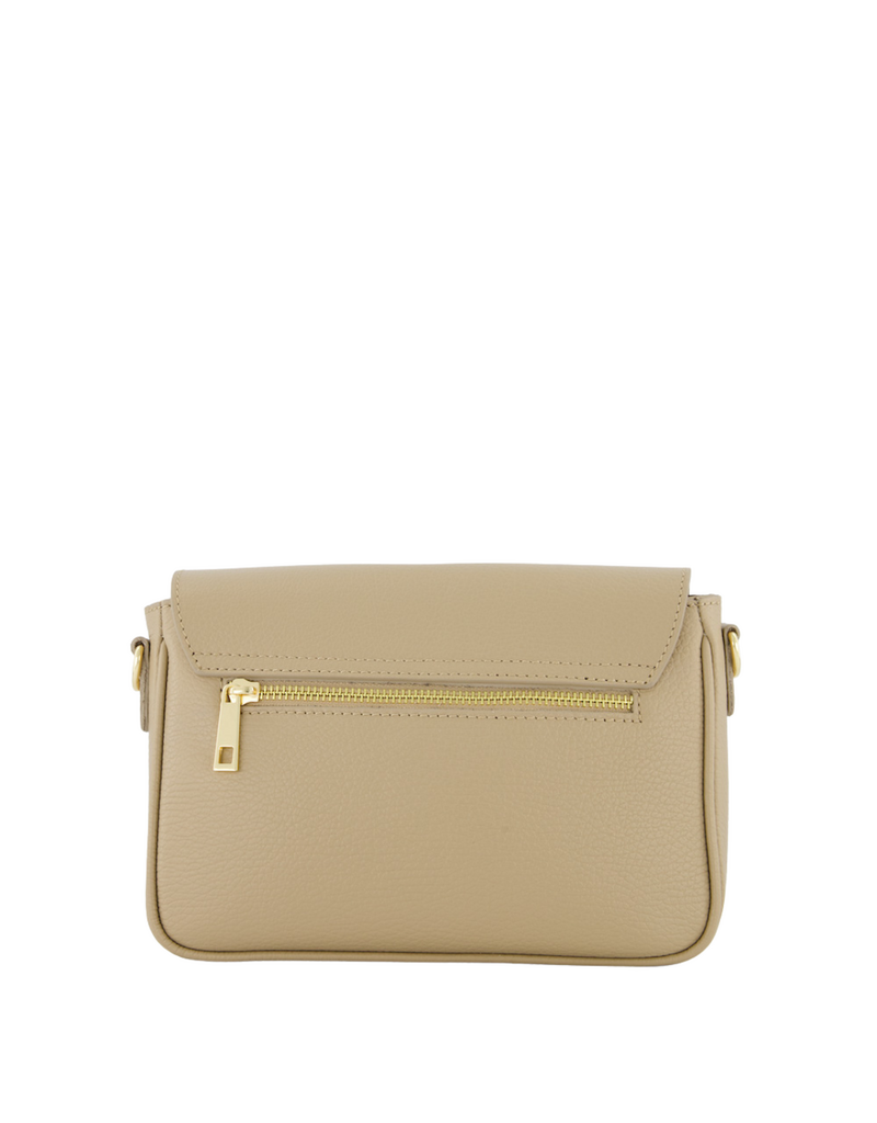 21Jewelz Effen tas met gouden sluiting - beige