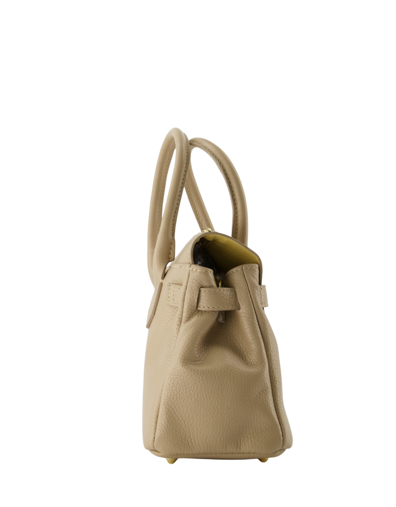 21Jewelz Fashion handtasje met gesp - taupe