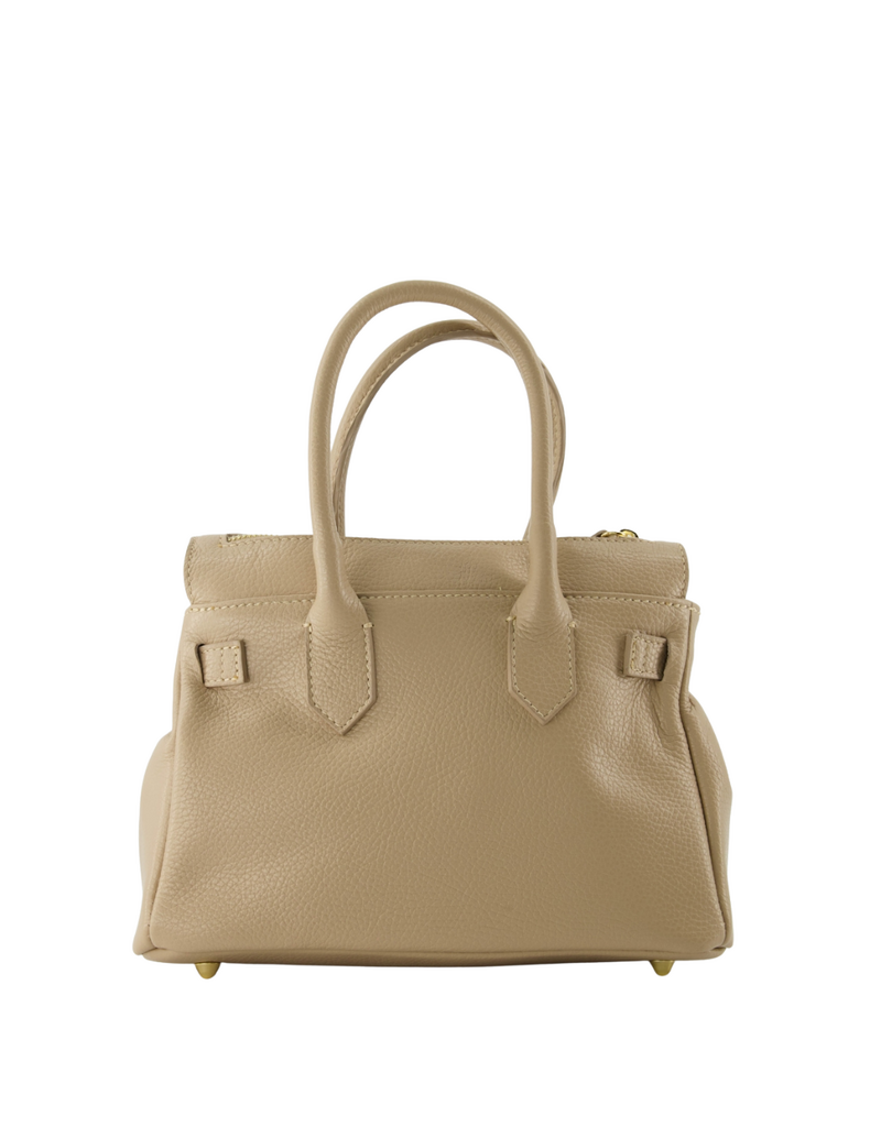 21Jewelz Fashion handtasje met gesp - taupe