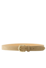 21Jewelz Musthave gold detailed riem - suede beige