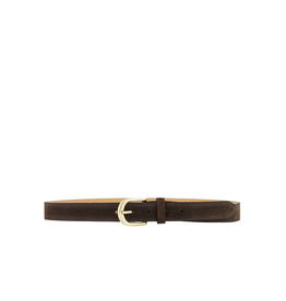 21Jewelz Musthave gold detailed riem - suede bruin