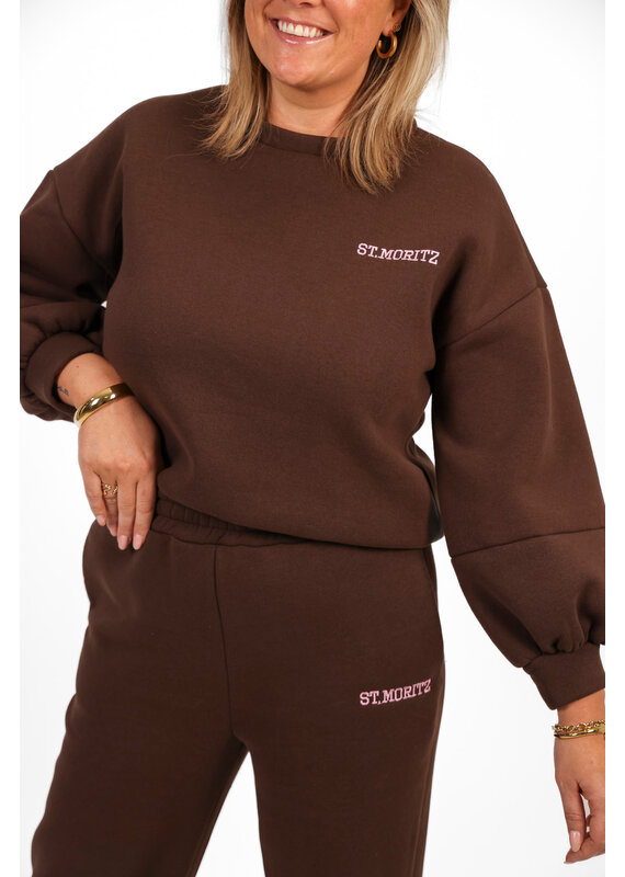 21Jewelz St. Moritz sweater - bruin