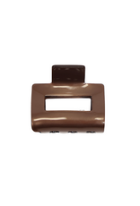 21Jewelz Middel haarklem - donkerbruin metallic