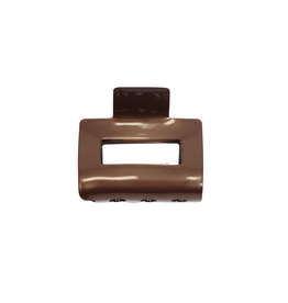 21Jewelz Middel haarklem - donkerbruin metallic