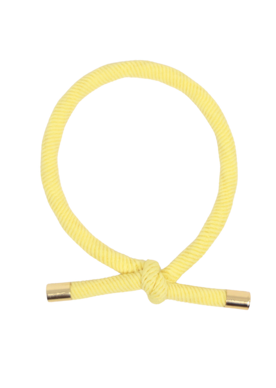 21Jewelz Haar elastiek geel