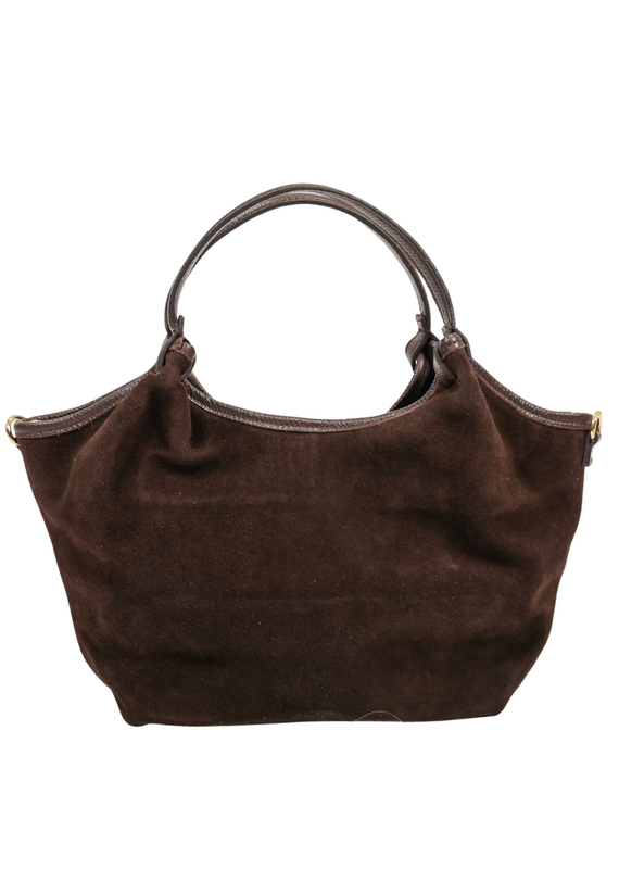 21Jewelz Medium suede shopper - bruin