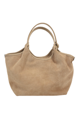 21Jewelz Medium suede shopper - beige