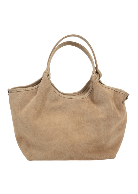 21Jewelz Medium suede shopper - beige