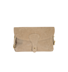 21Jewelz Suede handtasje met gesp - beige