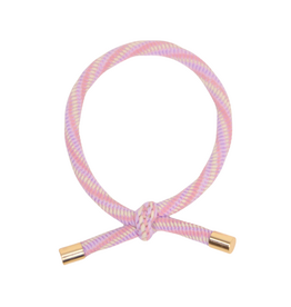 21Jewelz Haar elastiekje roze/lila/ecru