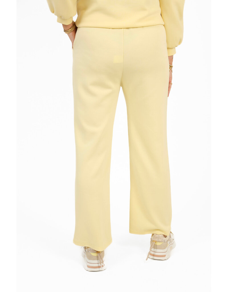 21Jewelz Co-ord set met casual straight leg jogger - geel