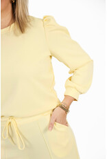 21Jewelz Co-ord set met casual straight leg jogger - geel