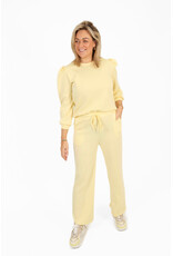 21Jewelz Co-ord set met casual straight leg jogger - geel