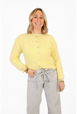 21Jewelz Wollig vestje met knopen - geel