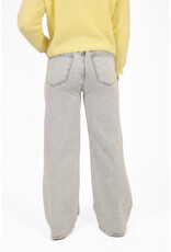 21Jewelz Wide leg jeans met strik detail - grijs