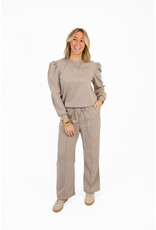21Jewelz Co-ord set met casual straight leg jogger - taupe