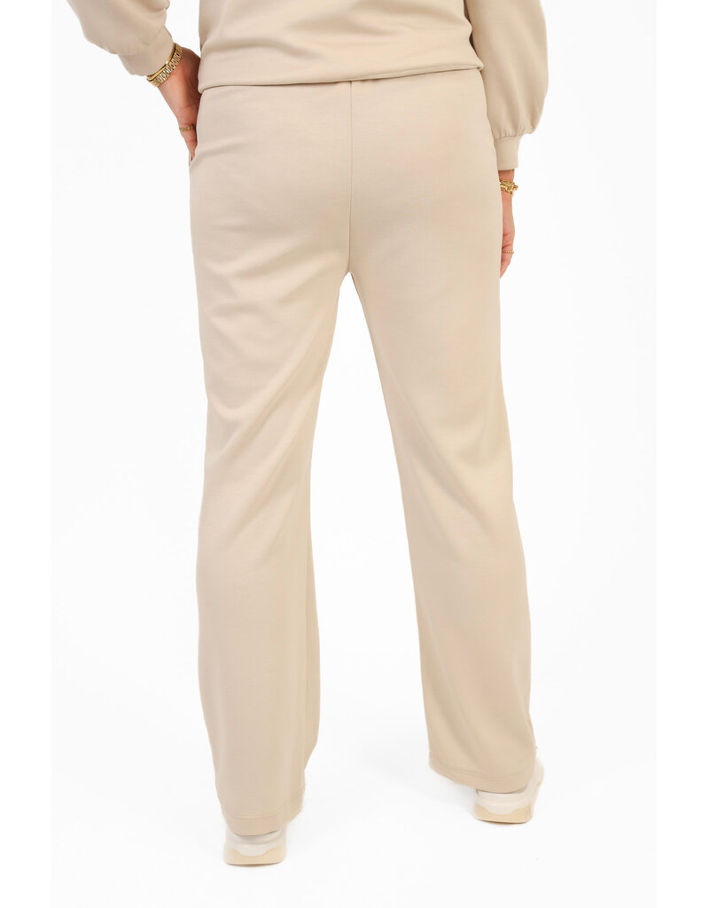 21Jewelz Co-ord set met casual straight leg jogger - beige